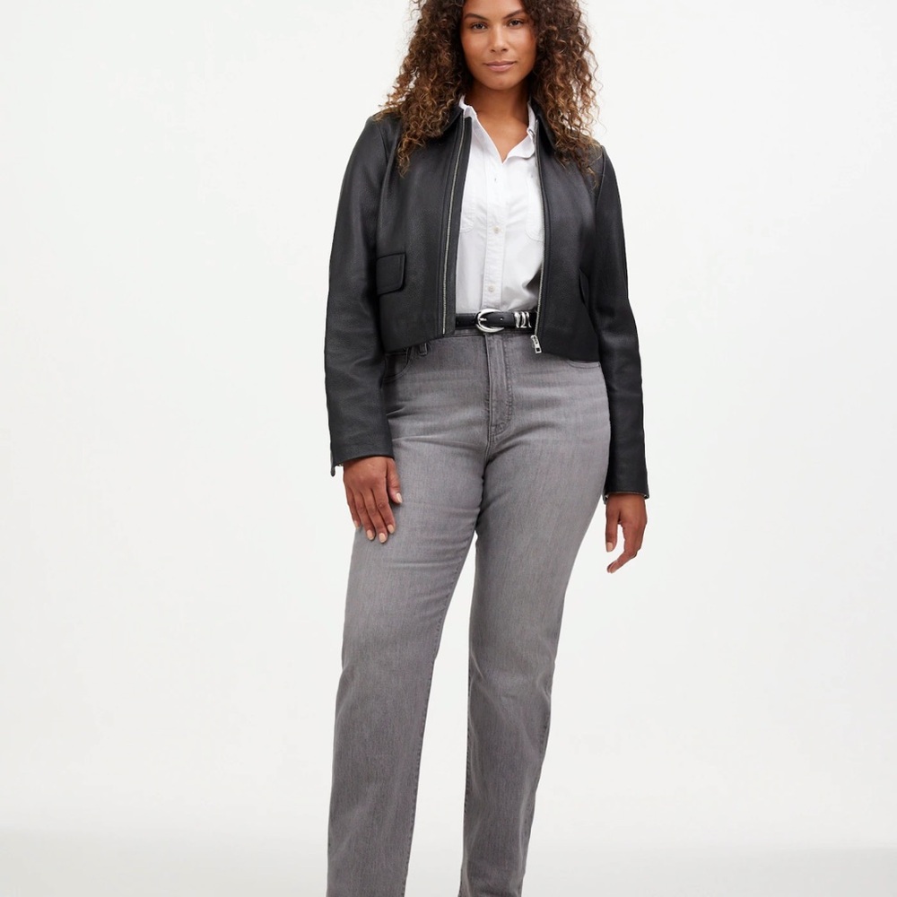 Madewell 90’s Straight Jean in Hallandale wash